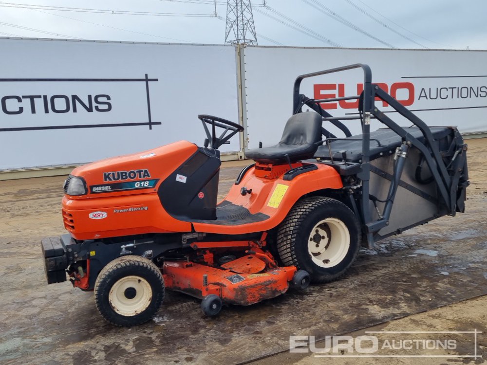 Kubota G18 Lawnmowers For Auction: Leeds -27th, 28th, 29th, 30th November 24 @ 8:00am