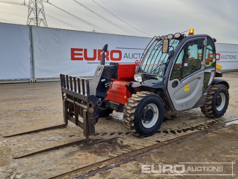 2017 Manitou MT625H Telehandlers For Auction: Leeds -27th, 28th, 29th, 30th November 24 @ 8:00am