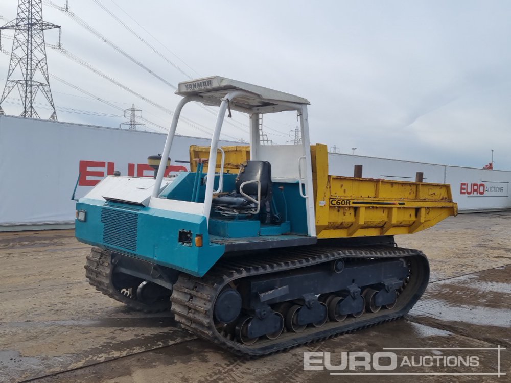 Yanmar C60R Tracked Dumpers For Auction: Leeds -27th, 28th, 29th, 30th November 24 @ 8:00am