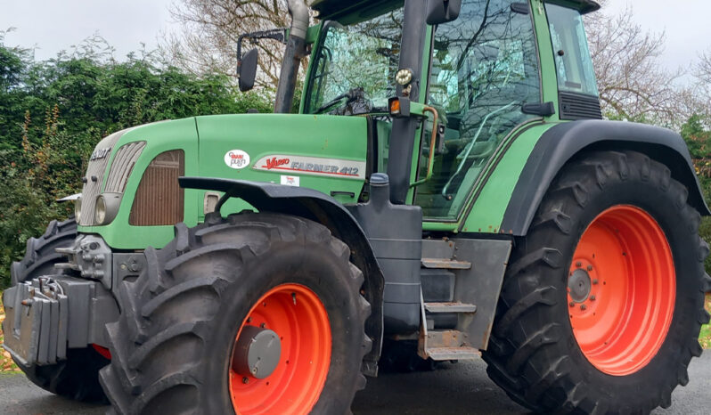 Used Fendt 412 Tractor full