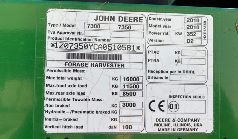 John Deere 7350 ProDrive full