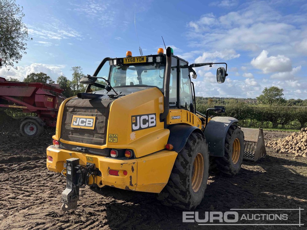 2018 JCB TM420 Telehandlers For Auction: Leeds -27th, 28th, 29th, 30th November 24 @ 8:00am