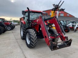 Case IH Maxxum 110 in Carmarthenshire full