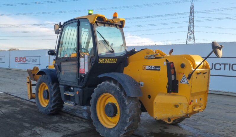 2019 JCB 540-140 Hi Viz Telehandlers For Auction: Leeds -27th, 28th, 29th, 30th November 24 @ 8:00am full