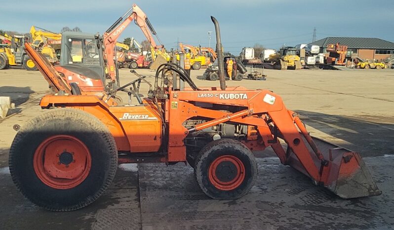 Kubota LA650-C Compact Tractors For Auction: Leeds -27th, 28th, 29th, 30th November 24 @ 8:00am full