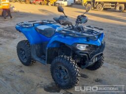 2023 CFMoto 4WD Petrol Quad Bike (DVLA SCRAPPED MARKER) ATVs For Auction: Leeds -27th, 28th, 29th, 30th November 24 @ 8:00am full