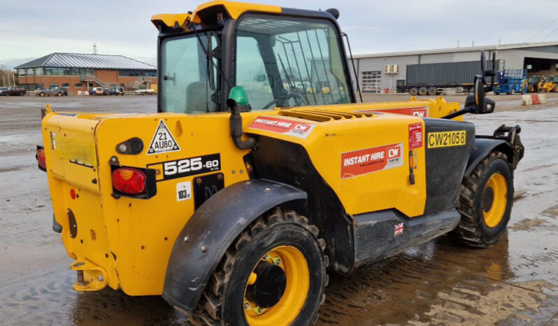 2018 JCB 525-60 Hi Viz Telehandlers For Auction: Leeds -27th, 28th, 29th, 30th November 24 @ 8:00am full