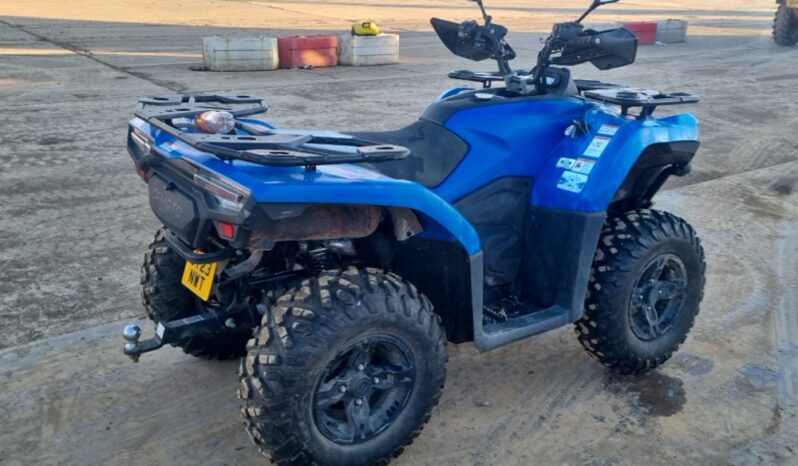 2023 CFMoto 4WD Petrol Quad Bike (DVLA SCRAPPED MARKER) ATVs For Auction: Leeds -27th, 28th, 29th, 30th November 24 @ 8:00am full