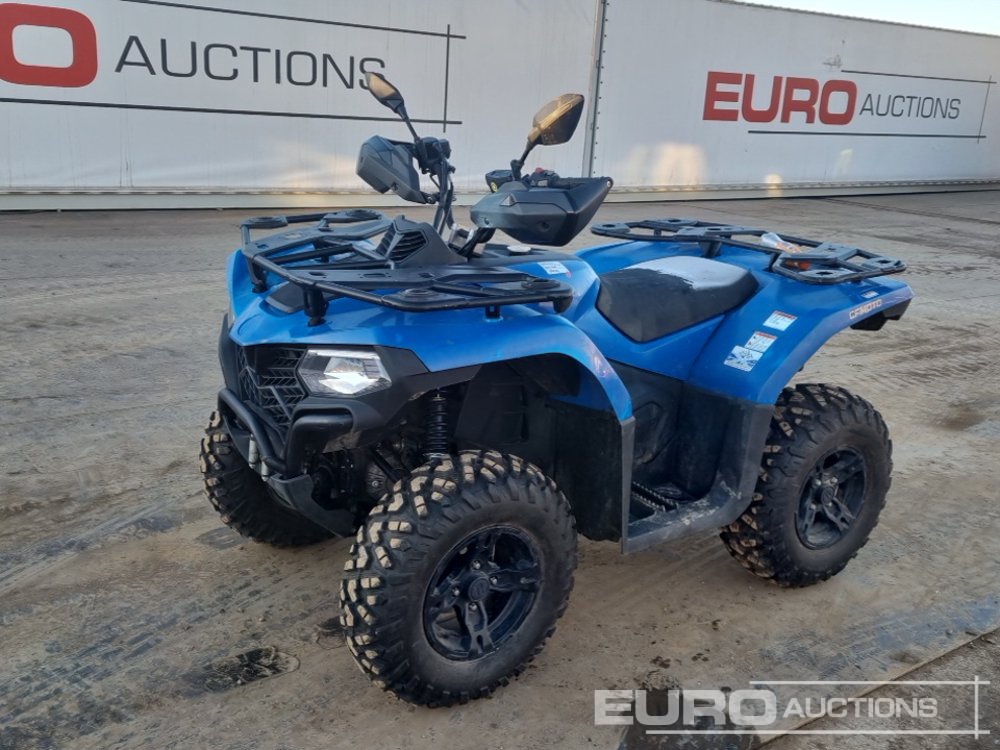 2023 CFMoto 4WD Petrol Quad Bike (DVLA SCRAPPED MARKER) ATVs For Auction: Leeds -27th, 28th, 29th, 30th November 24 @ 8:00am