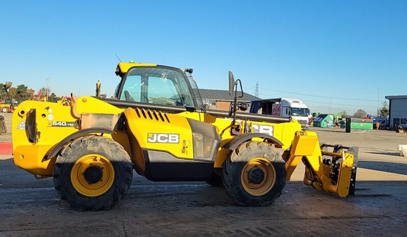 2019 JCB 540-140 Hi Viz Telehandlers For Auction: Leeds -27th, 28th, 29th, 30th November 24 @ 8:00am full