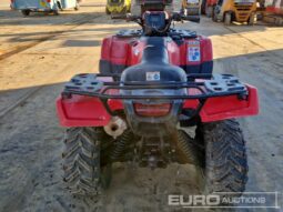 Honda 4×4 Petrol Quad Bike ATVs For Auction: Leeds -27th, 28th, 29th, 30th November 24 @ 8:00am full