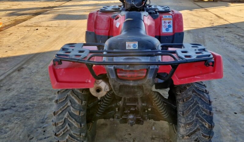 Honda 4×4 Petrol Quad Bike ATVs For Auction: Leeds -27th, 28th, 29th, 30th November 24 @ 8:00am full