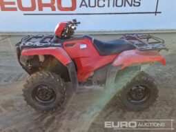 Honda 4×4 Petrol Quad Bike ATVs For Auction: Leeds -27th, 28th, 29th, 30th November 24 @ 8:00am full