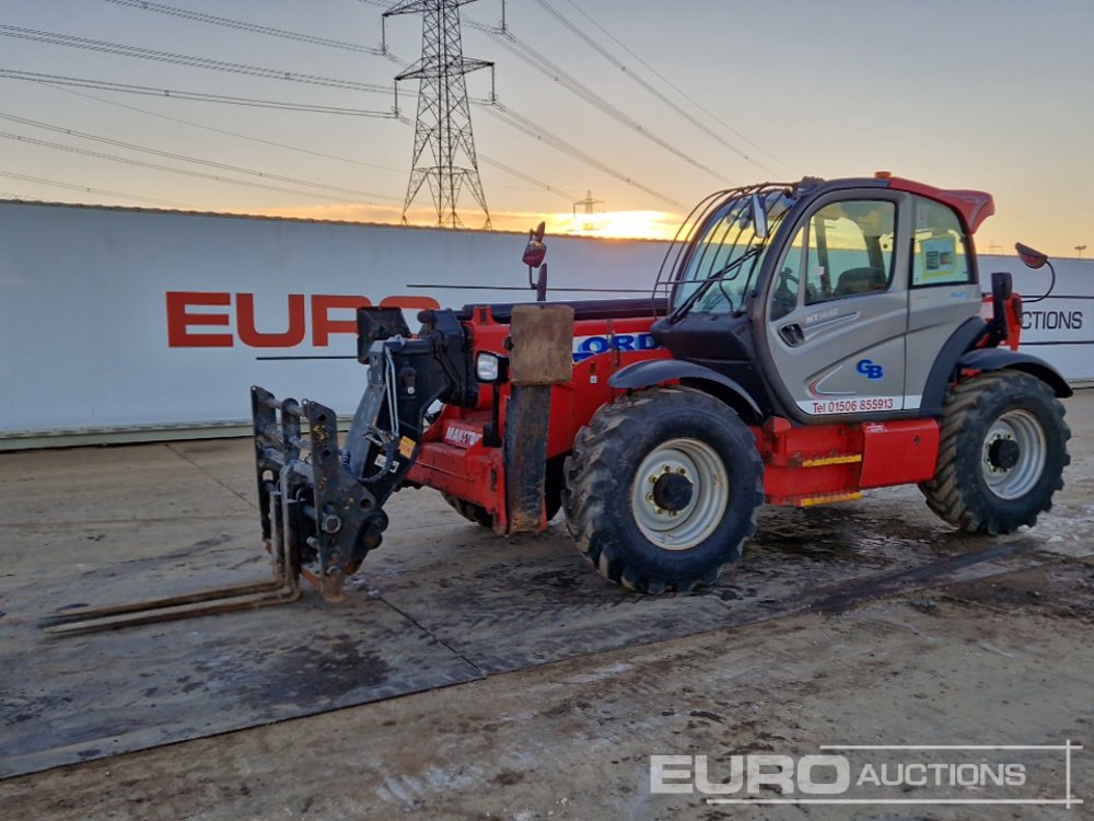 2019 Manitou MT1440 Telehandlers For Auction: Leeds -27th, 28th, 29th, 30th November 24 @ 8:00am