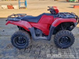 Honda 4×4 Petrol Quad Bike ATVs For Auction: Leeds -27th, 28th, 29th, 30th November 24 @ 8:00am full