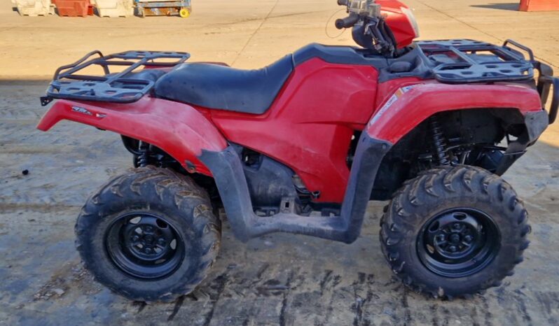 Honda 4×4 Petrol Quad Bike ATVs For Auction: Leeds -27th, 28th, 29th, 30th November 24 @ 8:00am full