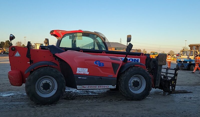 2019 Manitou MT1440 Telehandlers For Auction: Leeds -27th, 28th, 29th, 30th November 24 @ 8:00am full