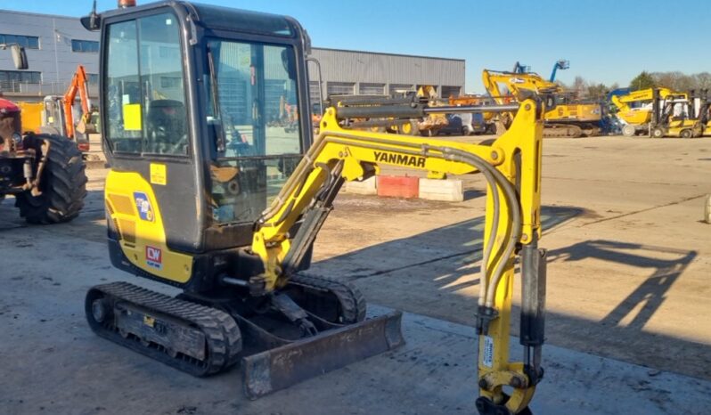 2020 Yanmar SV18 Mini Excavators For Auction: Leeds -27th, 28th, 29th, 30th November 24 @ 8:00am full