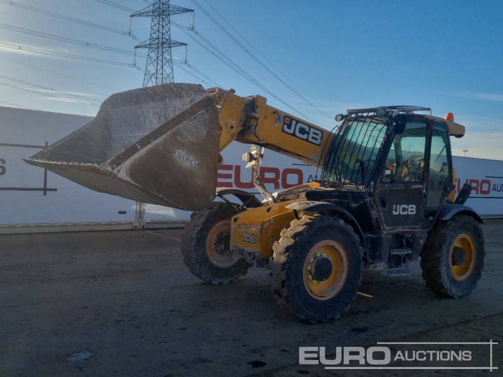 2016 JCB 550-80 WASTEMASTER Telehandlers For Auction: Leeds -27th, 28th, 29th, 30th November 24 @ 8:00am