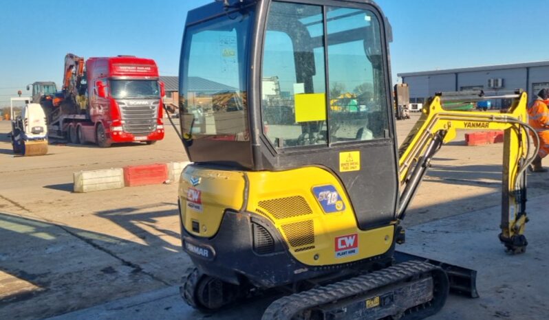 2020 Yanmar SV18 Mini Excavators For Auction: Leeds -27th, 28th, 29th, 30th November 24 @ 8:00am full