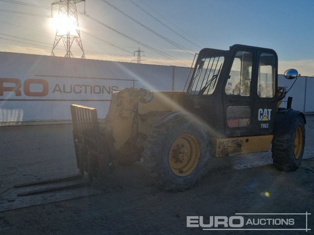 CAT TH62 Telehandlers For Auction: Leeds -27th, 28th, 29th, 30th November 24 @ 8:00am