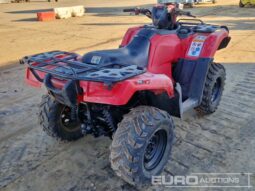 Honda 4×4 Petrol Quad Bike ATVs For Auction: Leeds -27th, 28th, 29th, 30th November 24 @ 8:00am full