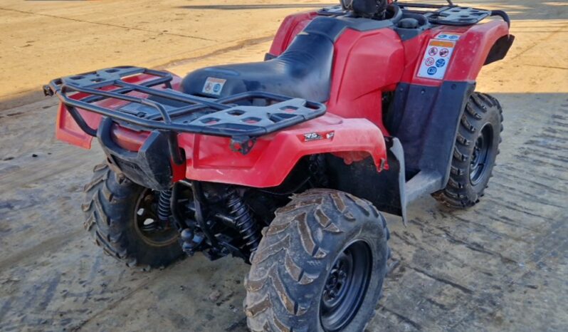 Honda 4×4 Petrol Quad Bike ATVs For Auction: Leeds -27th, 28th, 29th, 30th November 24 @ 8:00am full