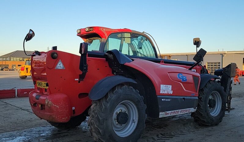 2019 Manitou MT1440 Telehandlers For Auction: Leeds -27th, 28th, 29th, 30th November 24 @ 8:00am full