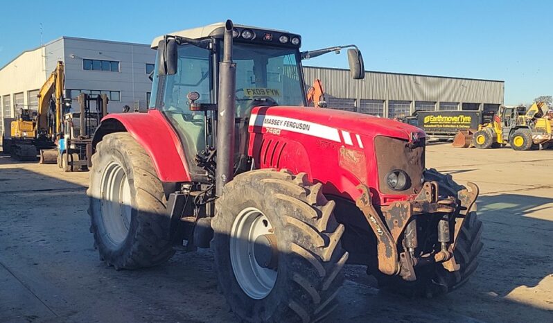 Massey Ferguson 7480 Tractors For Auction: Leeds -27th, 28th, 29th, 30th November 24 @ 8:00am full