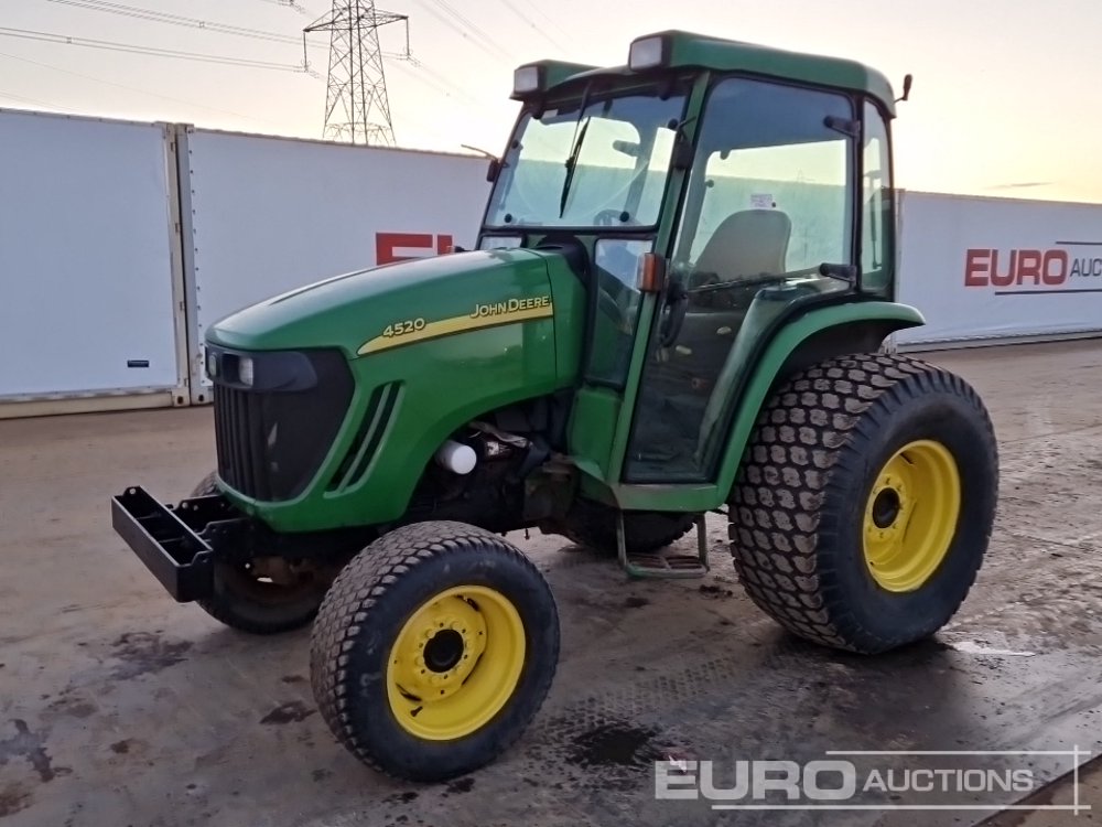 John Deere 4520 Tractors For Auction: Leeds -27th, 28th, 29th, 30th November 24 @ 8:00am