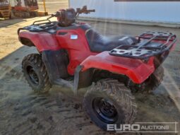 Honda 4×4 Petrol Quad Bike ATVs For Auction: Leeds -27th, 28th, 29th, 30th November 24 @ 8:00am full