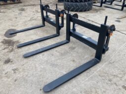 QUICKE TELEHANDLER FORKS ON MERLO BRACKETS 1,250 + VAT full