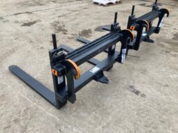 QUICKE TELEHANDLER FORKS ON MERLO BRACKETS 1,250 + VAT full