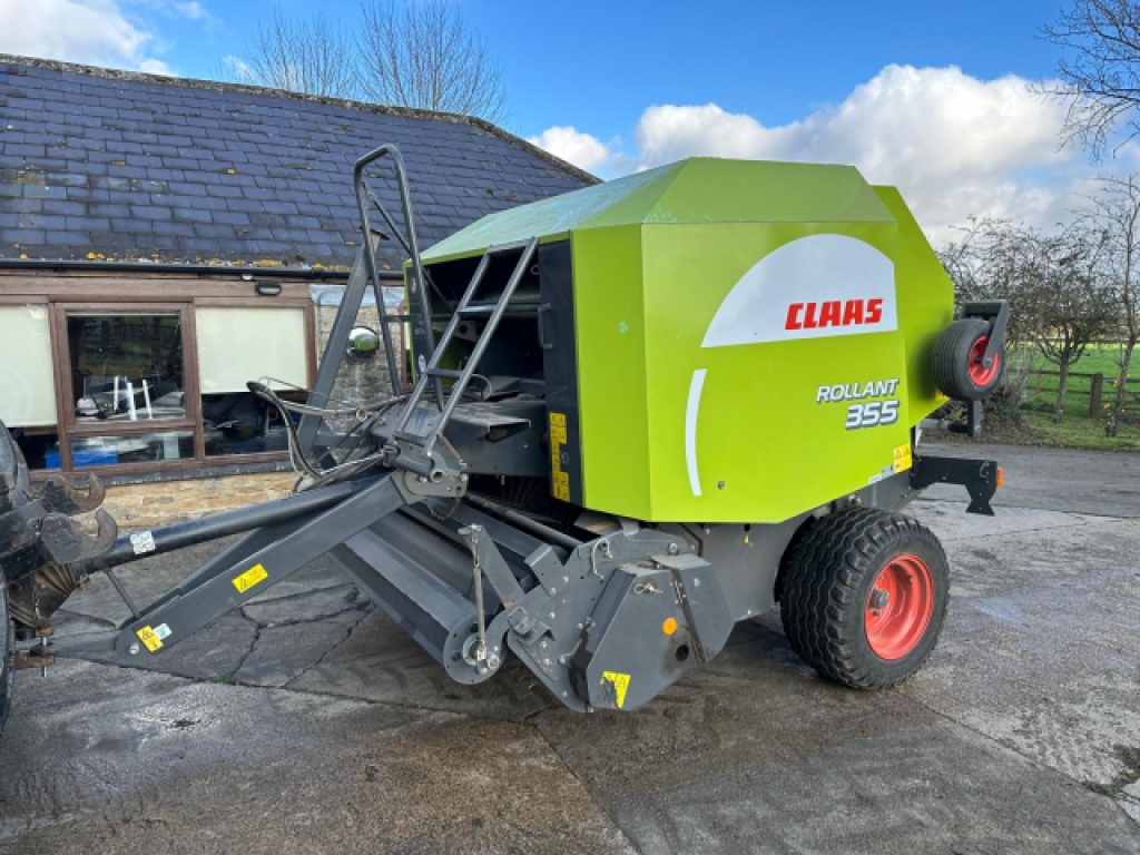 CLAAS ROLLANT 355 ROUND BALER 10,950 + VAT