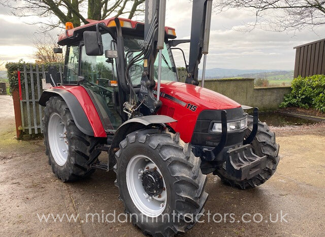 2011 Case-IH JXU 115 c/w LRZ 120 loader full