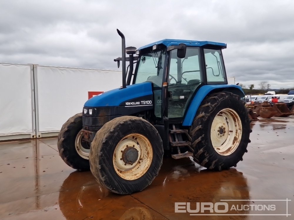 New Holland TS100 Tractors For Auction: Dromore – 6th & 7th December 2024 @ 9:00am