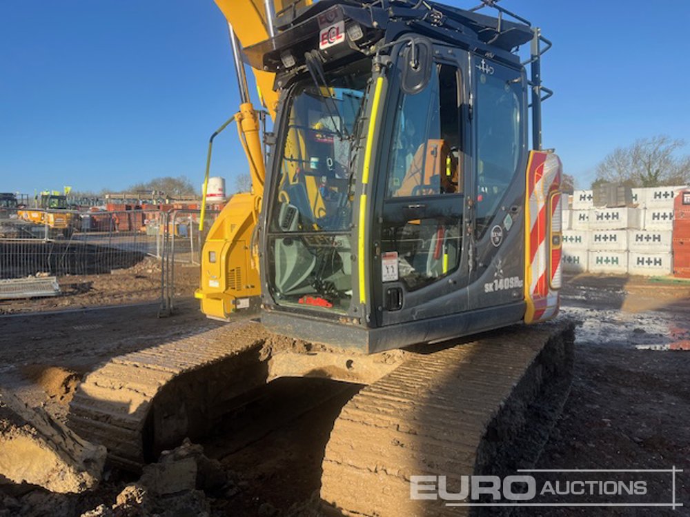 2021 Kobelco SK140SRLC-7 10 Ton+ Excavators For Auction: Leeds – 22nd, 23rd, 24th & 25th January 25 @ 8:00am