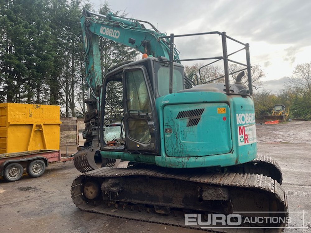 2017 Kobelco SK140SRLC-5 10 Ton+ Excavators For Auction: Leeds – 22nd, 23rd, 24th & 25th January 25 @ 8:00am