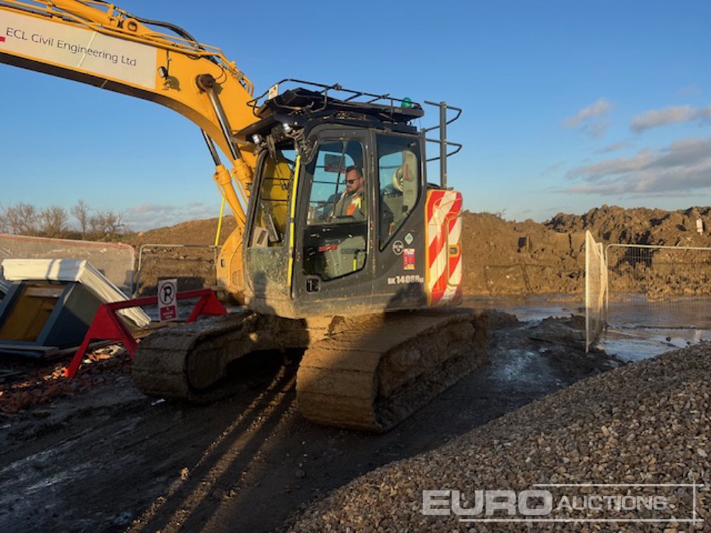 2021 Kobelco SK140SRLC-7 10 Ton+ Excavators For Auction: Leeds – 22nd, 23rd, 24th & 25th January 25 @ 8:00am