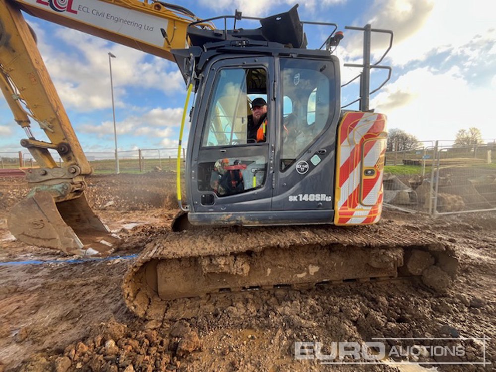 2021 Kobelco SK140SRLC-7 10 Ton+ Excavators For Auction: Leeds – 22nd, 23rd, 24th & 25th January 25 @ 8:00am