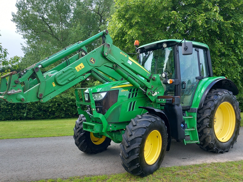 Used John Deere 6120M tractor