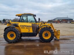 JCB Turbo Powershift  Telehandler, Joystick Controls, PUH, WLI, A/C, Forks Telehandlers For Auction: Leeds – 22nd, 23rd, 24th & 25th January 25 @ 8:00am full