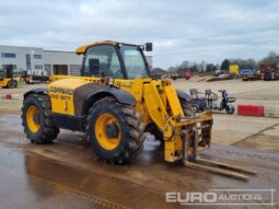 JCB Turbo Powershift  Telehandler, Joystick Controls, PUH, WLI, A/C, Forks Telehandlers For Auction: Leeds – 22nd, 23rd, 24th & 25th January 25 @ 8:00am full