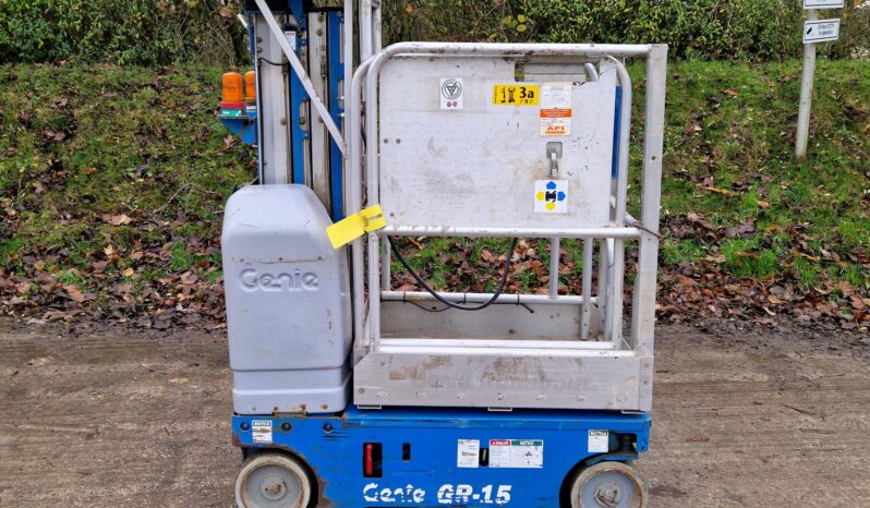 2003 Genie GR-15 Vertical Mast Lift full