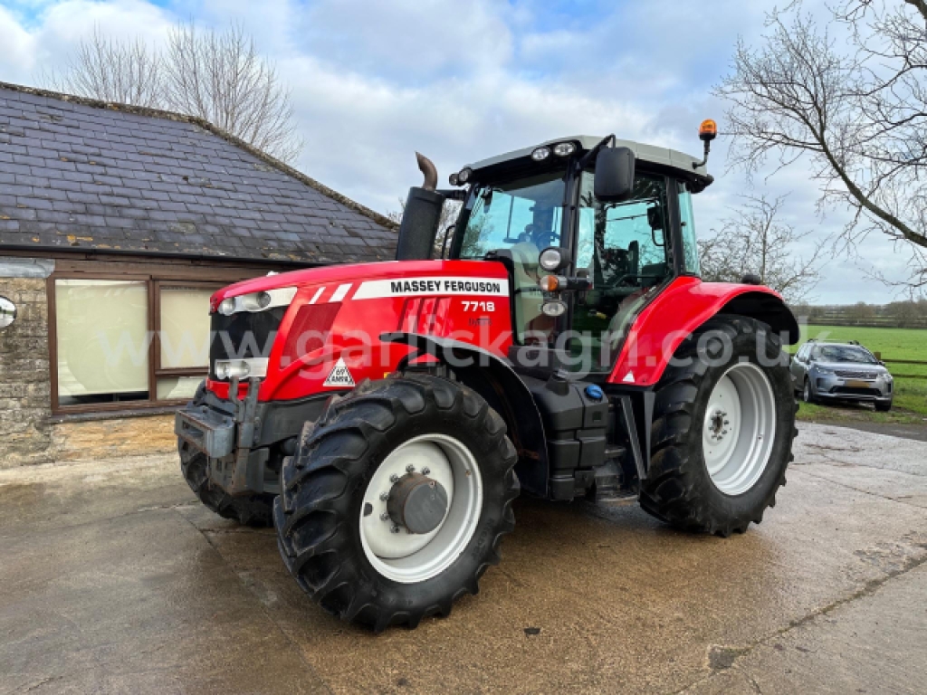 2016 MASSEY FERGUSON 7718 TRACTOR 36,950 + VAT