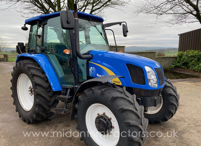 2009 New Holland T5060 c/w creep & front links full