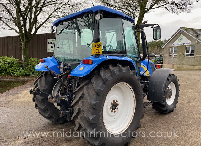 2009 New Holland T5060 c/w creep & front links full