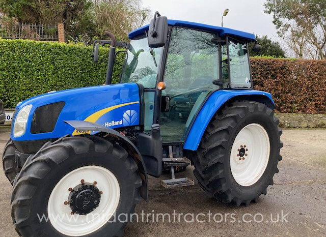 2009 New Holland T5060 c/w creep & front links full