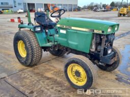 John Deere 4WD Tractor Compact Tractors For Auction: Leeds – 22nd, 23rd, 24th & 25th January 25 @ 8:00am full