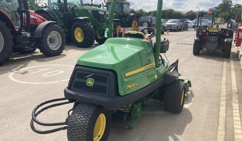 John Deere 7400A mower full